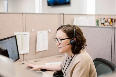 call center at Miniter headquarters